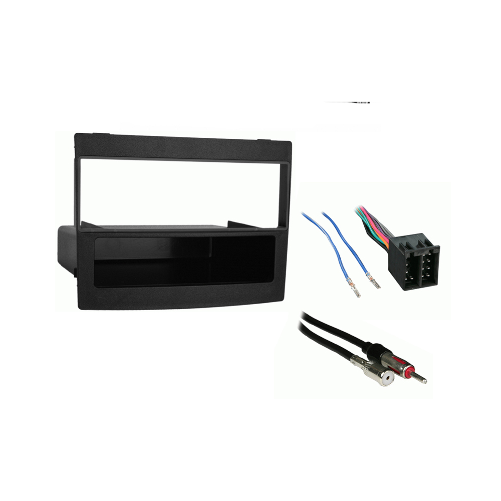 Pontiac GTO 2004 2005 2006 Single DIN Stereo Harness Radio Install Dash