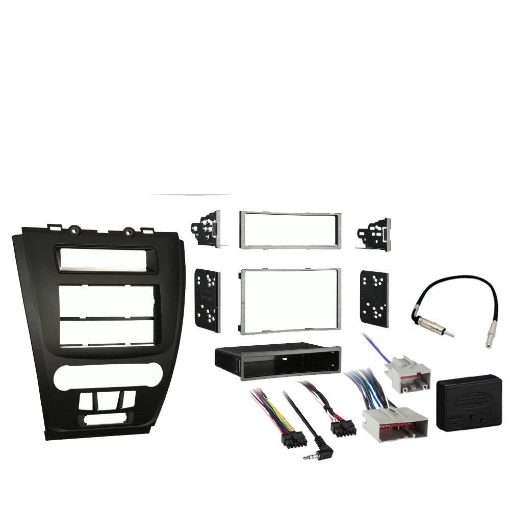 Ford Fusion 2010 2011 2012 Single or Double DIN Stereo Radio Install