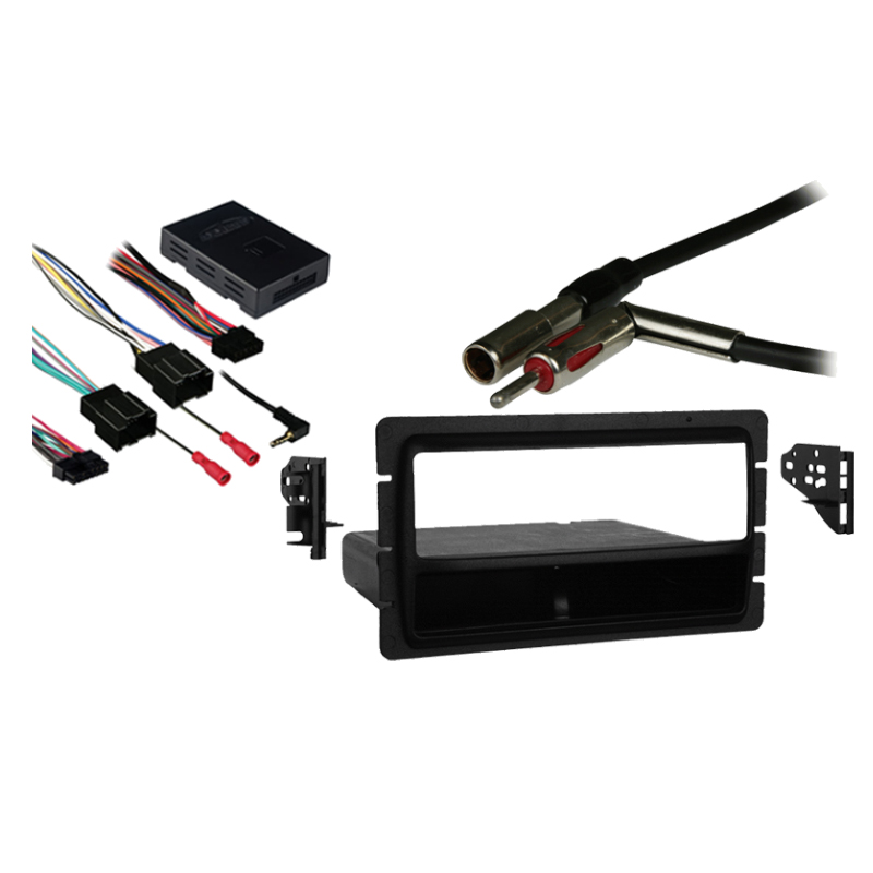 Chevy Malibu Classic 2004 2005 Single DIN Stereo Harness Radio Install