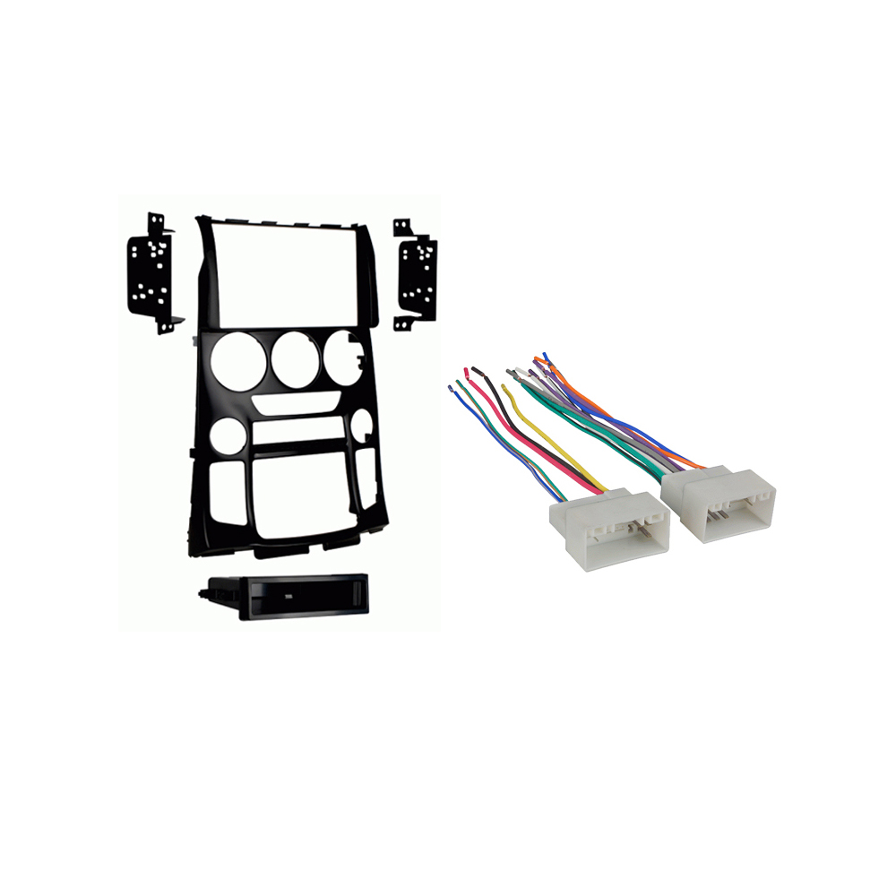 Fits Hyundai Genesis Coupe 20132016 SDIN Stereo Harness Radio Dash Kit