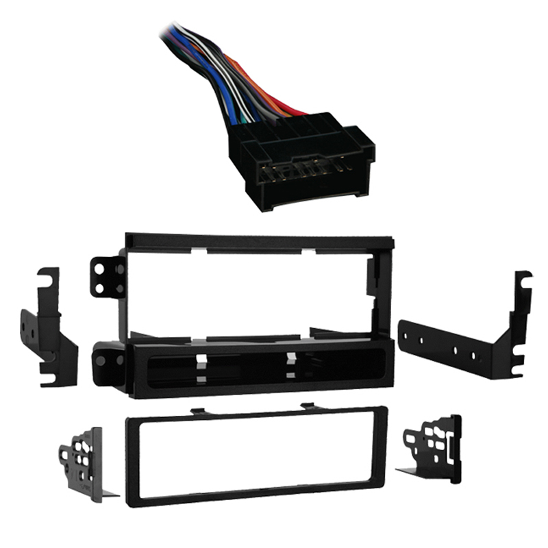 Metra 99-7319 Single DIN Installation Kit with Pocket for 2004-2006 Kia Amanti by Metra Metra 99-7319 - Hi-Tech Car Audio