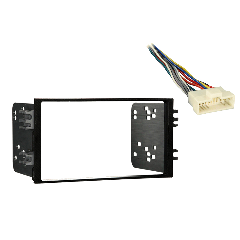 Kia Rio 2001 Double DIN Aftermarket Car Stereo Harness Radio Install
