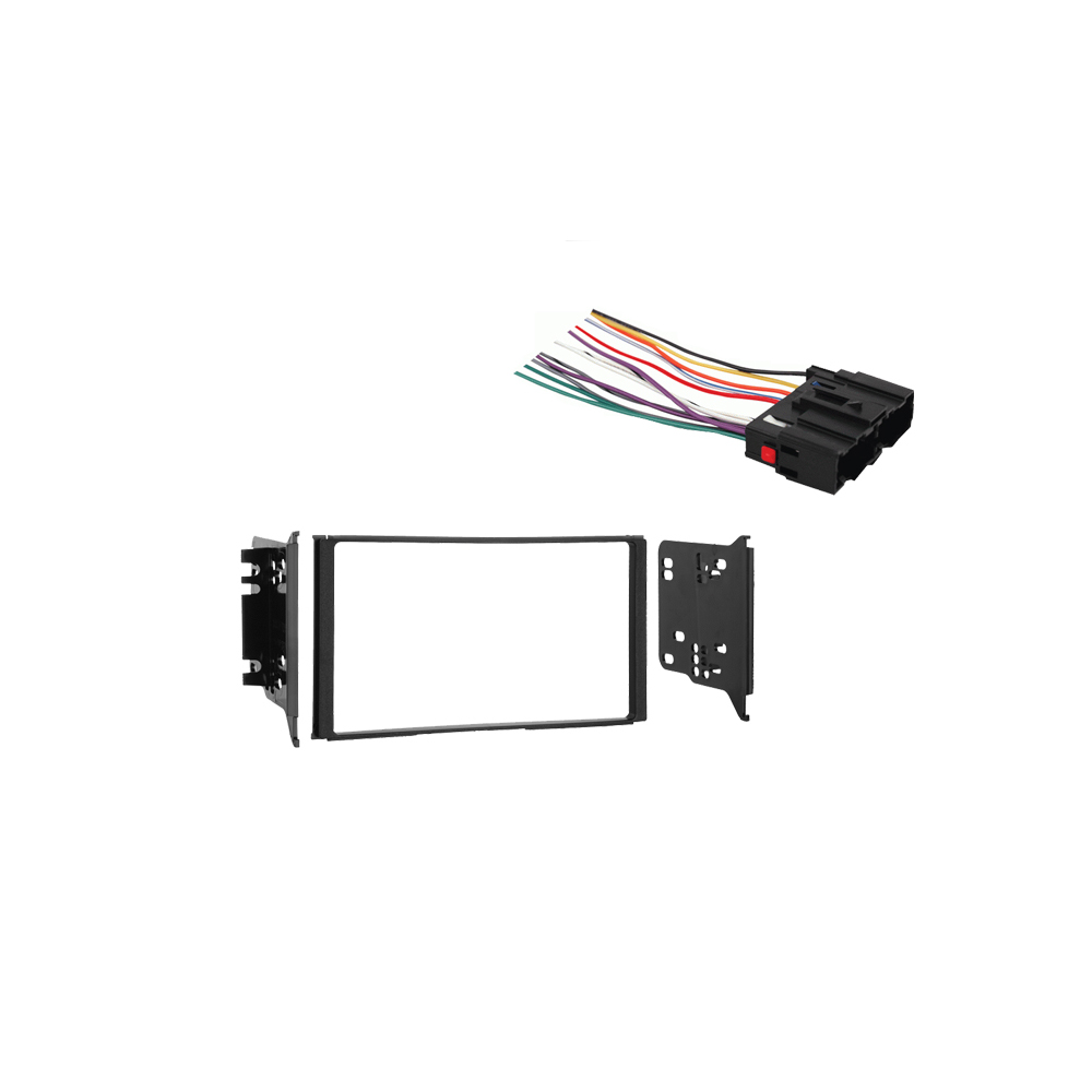 Kia Sorento 2007 2008 2009Double DIN Stereo Harness Radio Install Dash