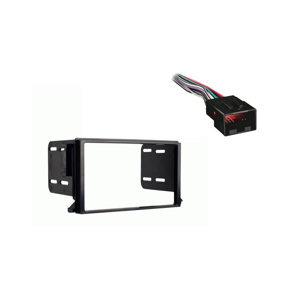 Lincoln Continental 1998 1999 2000 2001 2002 Double DIN Stereo Harness