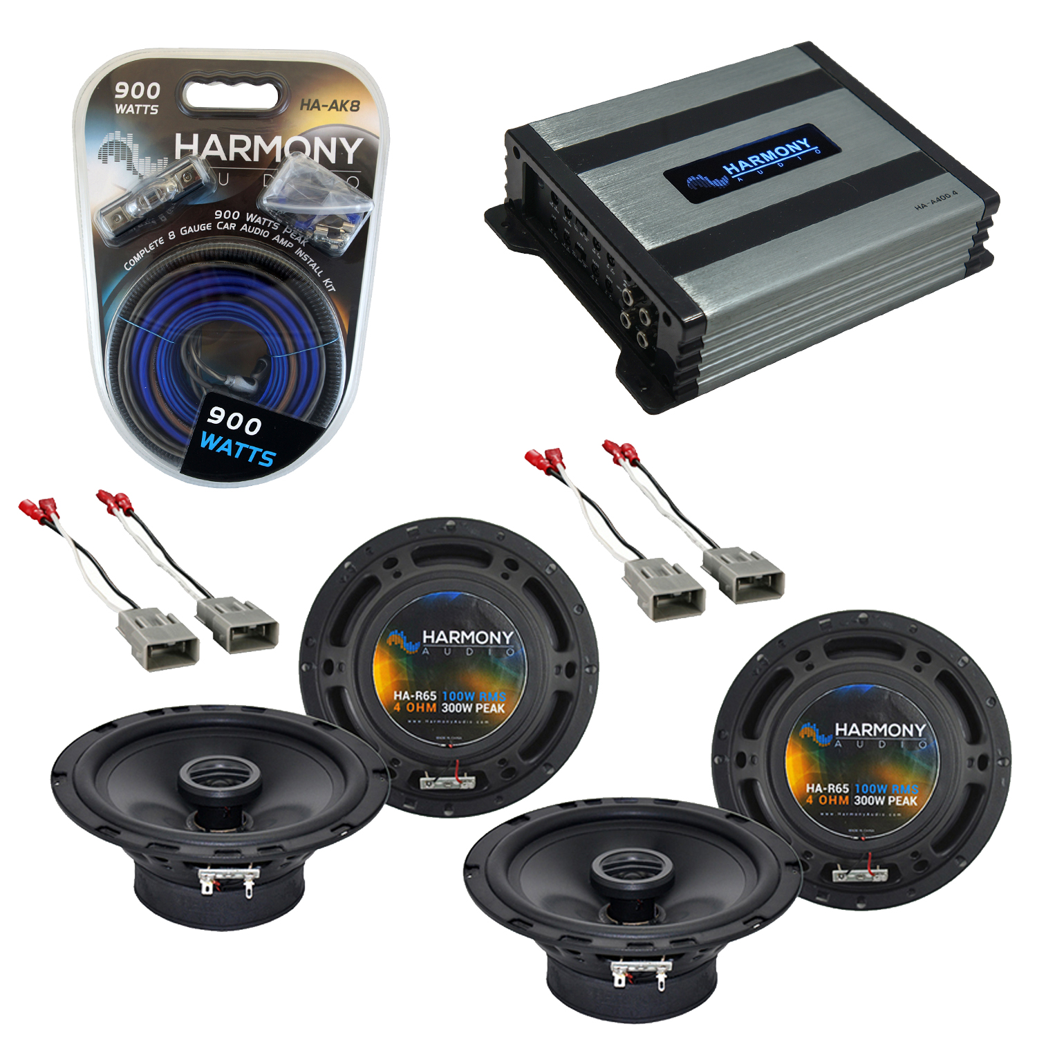 Honda CRV 19972006 Factory Speaker Replacement Harmony (2) R65 & HA