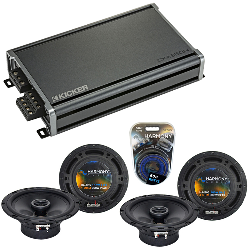 Fits Nissan 240SX 1995-1998 Speaker Replacement Harmony (2) R65