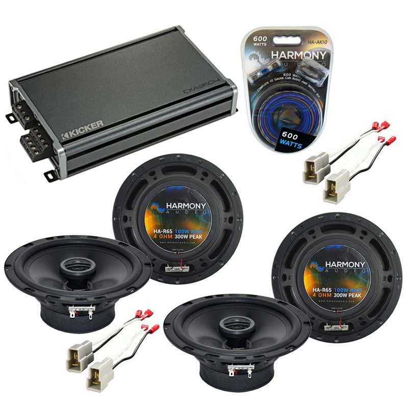 Fits Nissan 300ZX 1984-1989 Speaker Replacement Harmony (2) R65