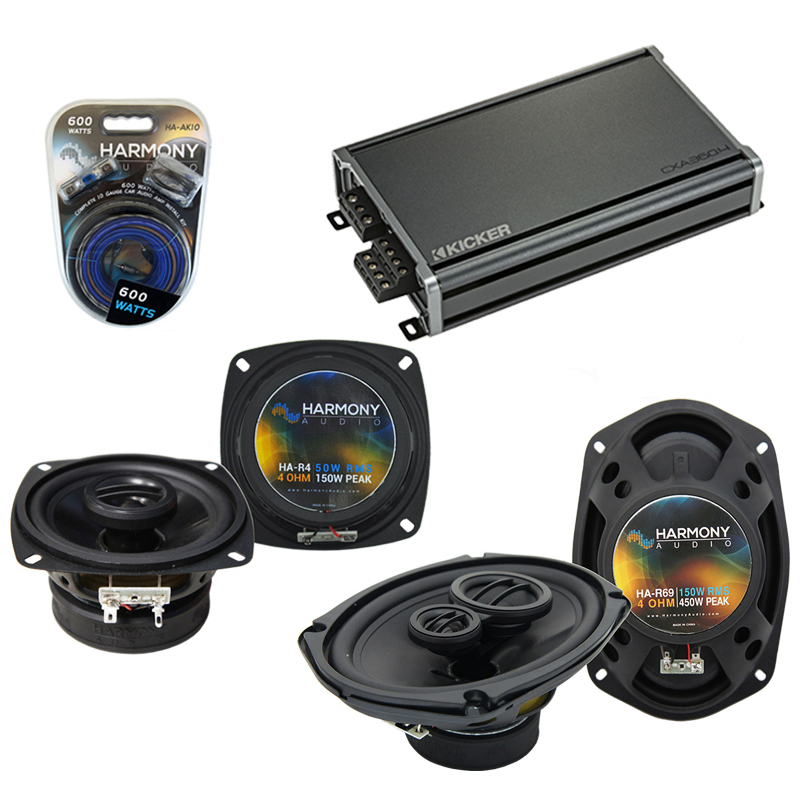 Fits Pontiac Grand AM 1985-1991 Speaker Upgrade Harmony R4 R69