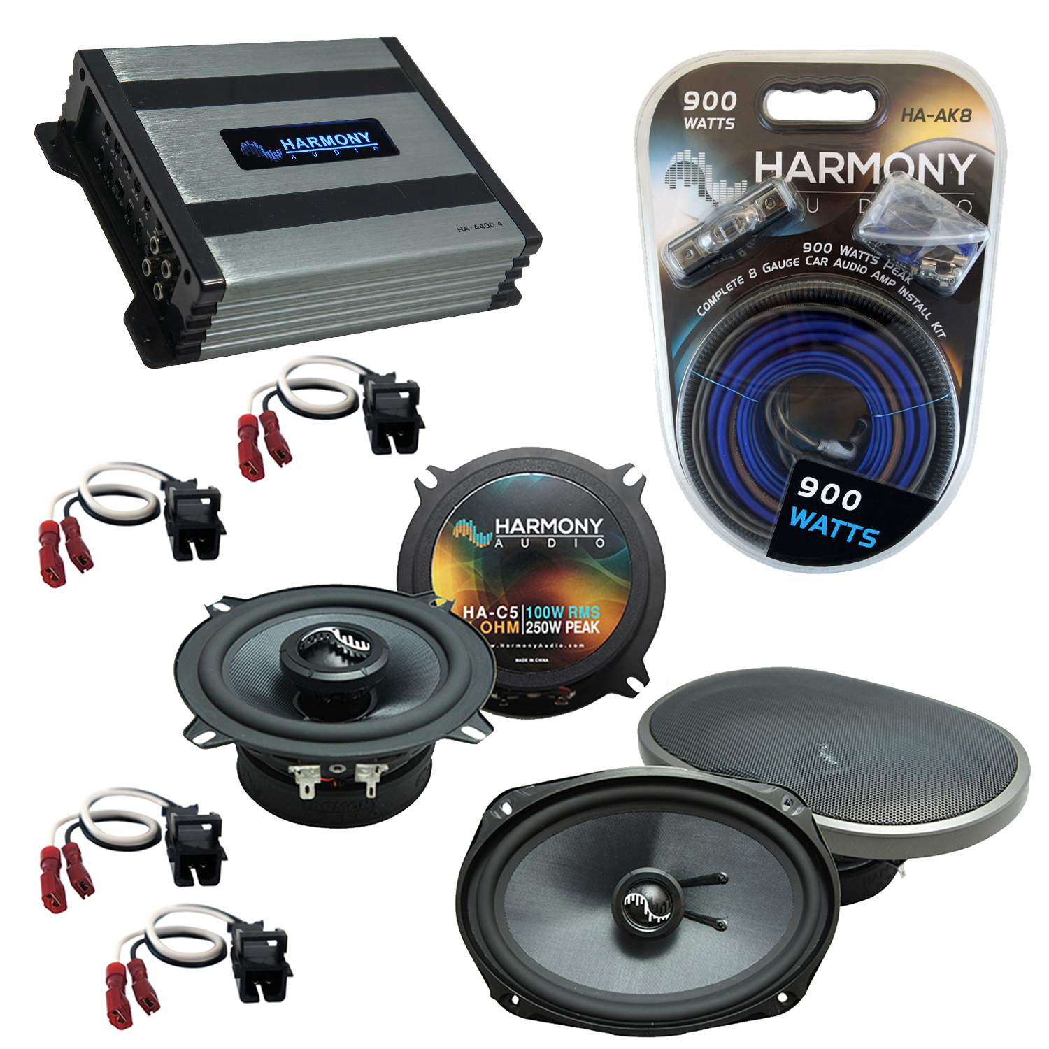 Fits Pontiac Grand Prix 19942003 OEM Upgrade Harmony Premium Speakers