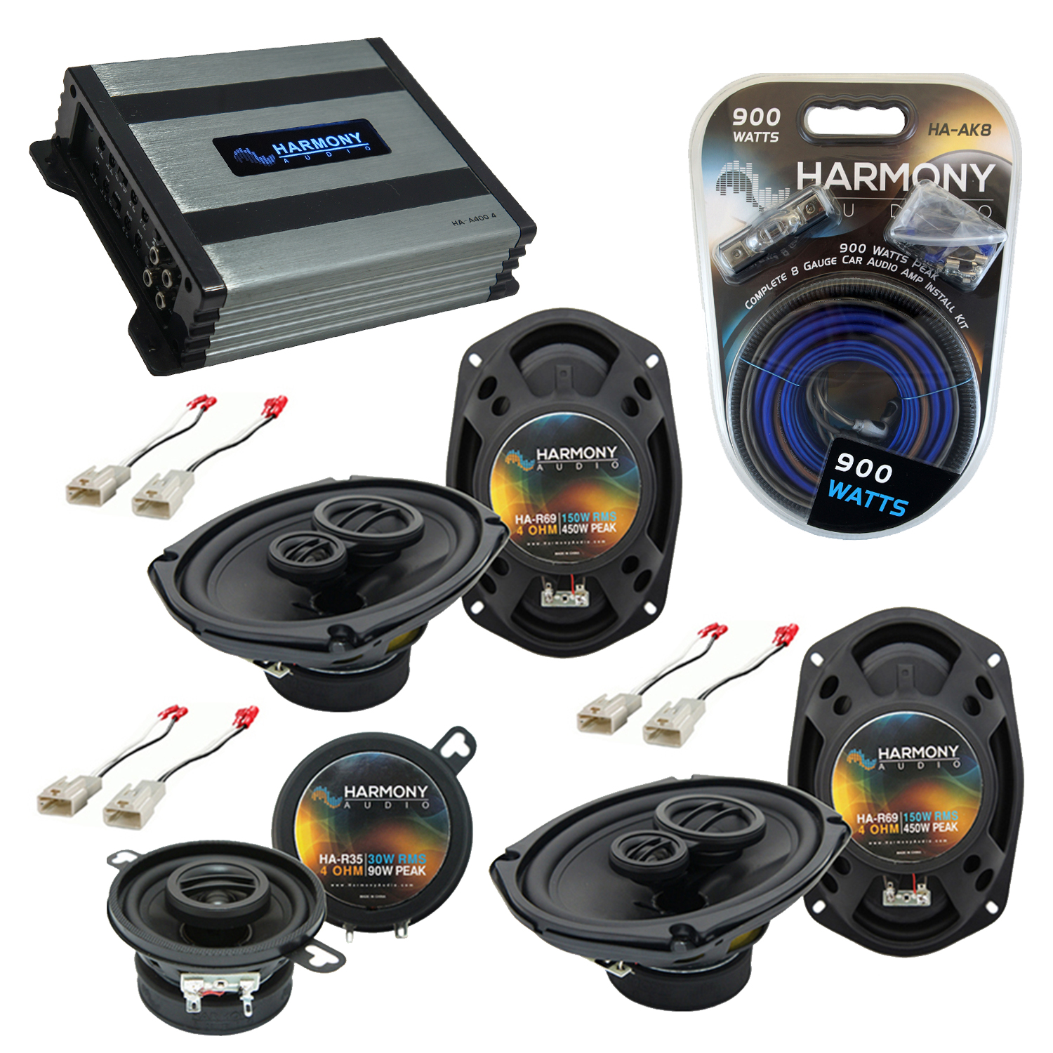 Toyota Camry 20022006 OEM Speaker Upgrade Harmony (2) R69 R35 & HA