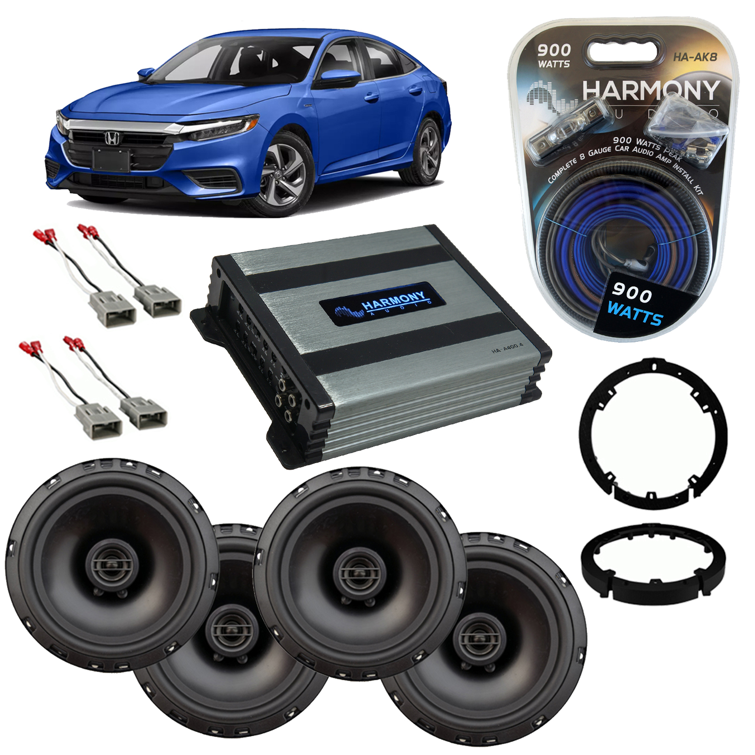 Honda Accord 20182019 Factory Speaker Upgrade Package Harmony R65 & HA