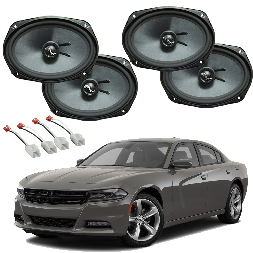 Dodge Charger 2015-2019 Premium Speaker Upgrade Package Harmony C69