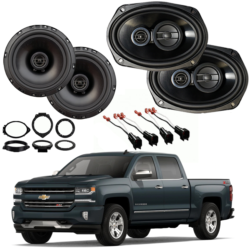 2001 chevy silverado 1500 speaker size