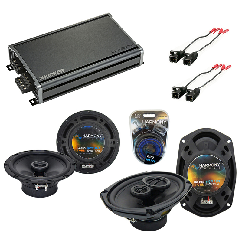 Fits Chevy Camaro 20102015 Factory Speaker Upgrade Harmony R65 R69