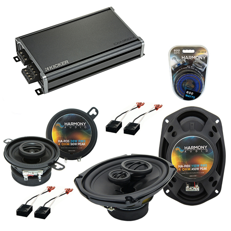 Compatible With Chevy Cavalier 1991 1994 Oem Speaker Replacement Harmony R35 R69 Cxa360 4