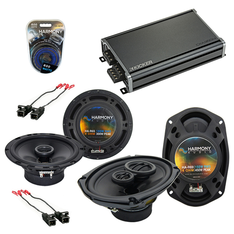 Compatible with Chevy Impala 20002016 Factory Speaker Replacement Harmony R65 R69 & CXA360.4...