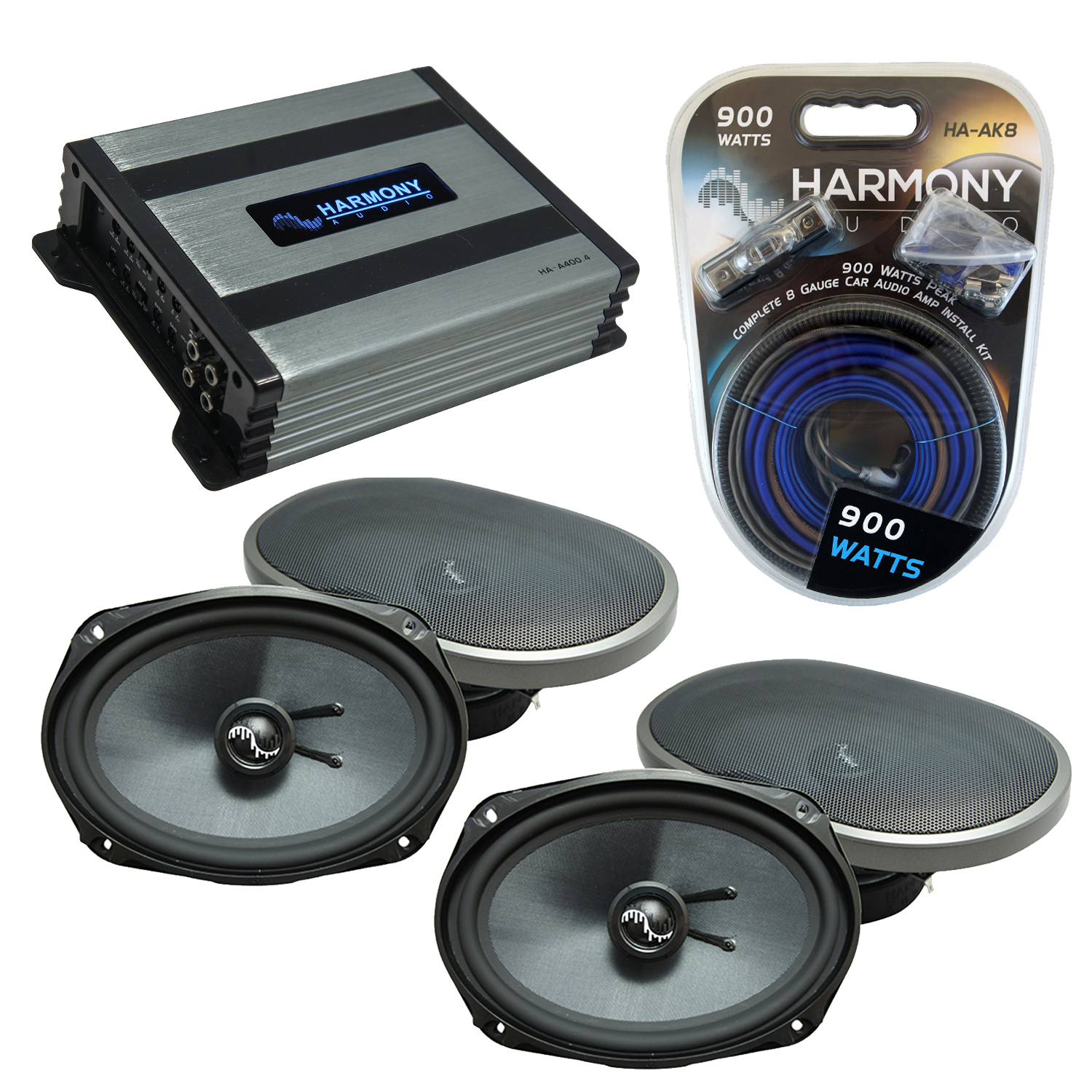Fits Dodge Charger 2005-2010 Factory Speakers Upgrade Harmony (2) C69
