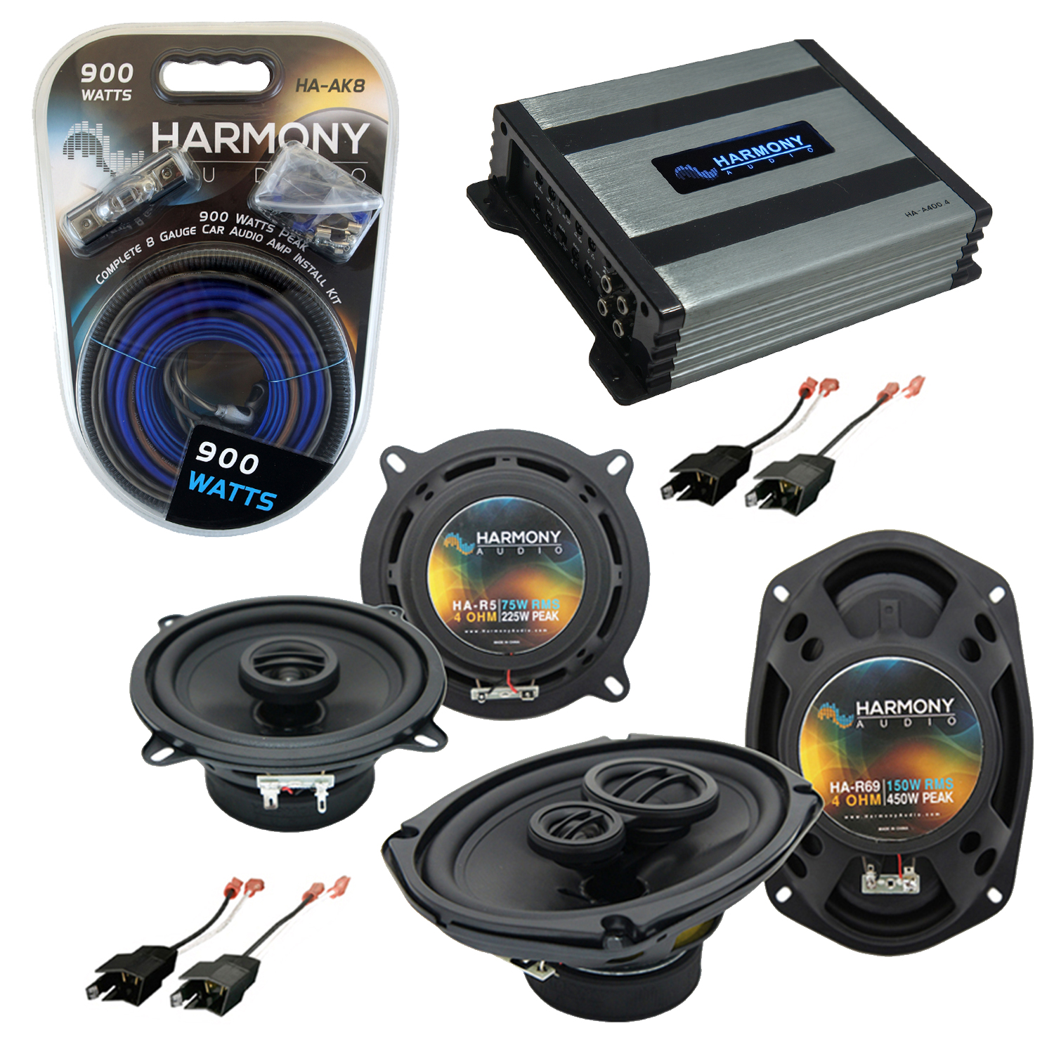 Fits Dodge Ram Truck 19841993 OEM Speaker Upgrade Harmony R69 R5 HA