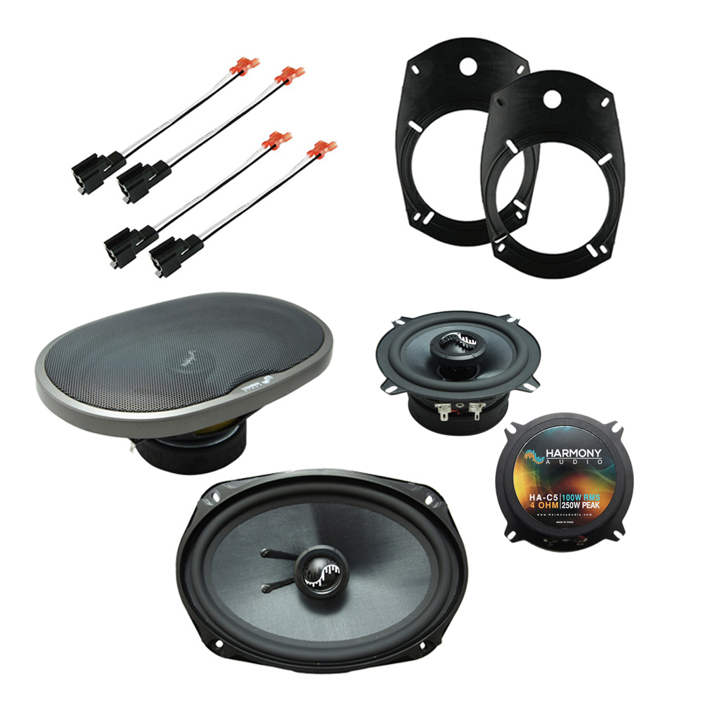 Fits Dodge Ram Truck 2500/3500 2003-2005 OEM Speaker Upgrade Harmony