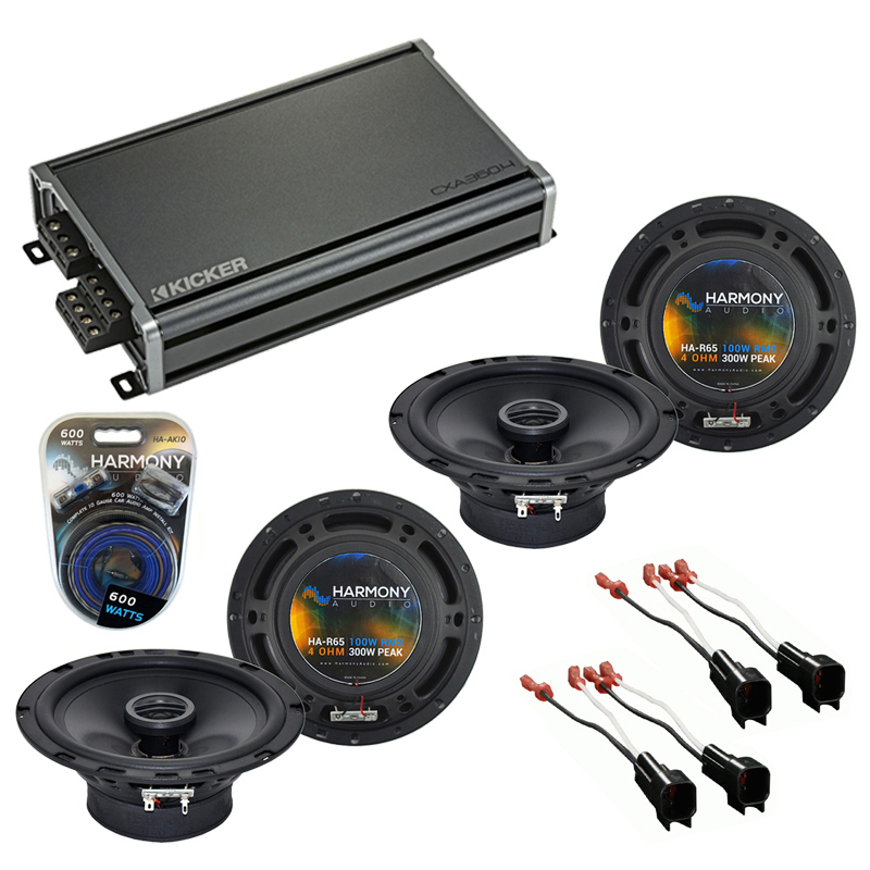 Fits Ford Fusion 20062009 Factory Speaker Replacement Harmony (2) R65 & CXA3604 713034088523 eBay