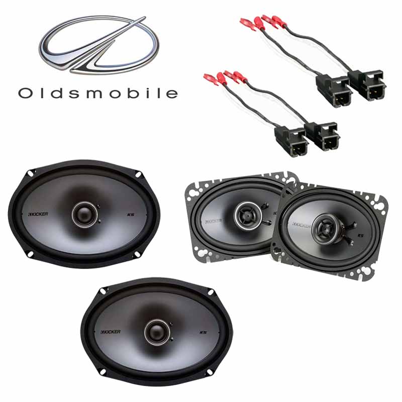 Fits Oldsmobile Alero 2001-2004 OEM Speaker Upgrade Kicker KSC46 KSC69 Package - Photo 1 sur 1