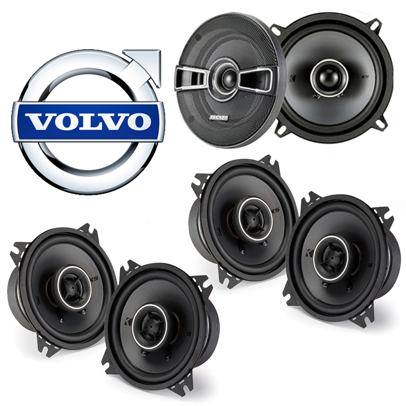 Volvo 740 Series 19851992 Factory Speaker Upgrade Kicker KSC4 KSC5