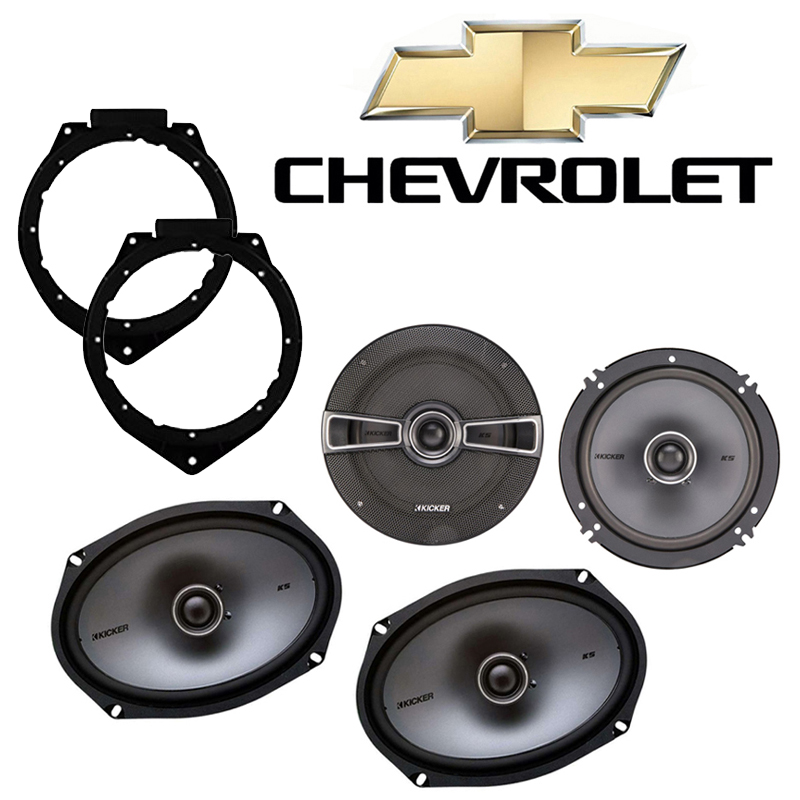 Chevy Malibu 20082012 Factory Speaker Upgrade Kicker KSC65 KSC69