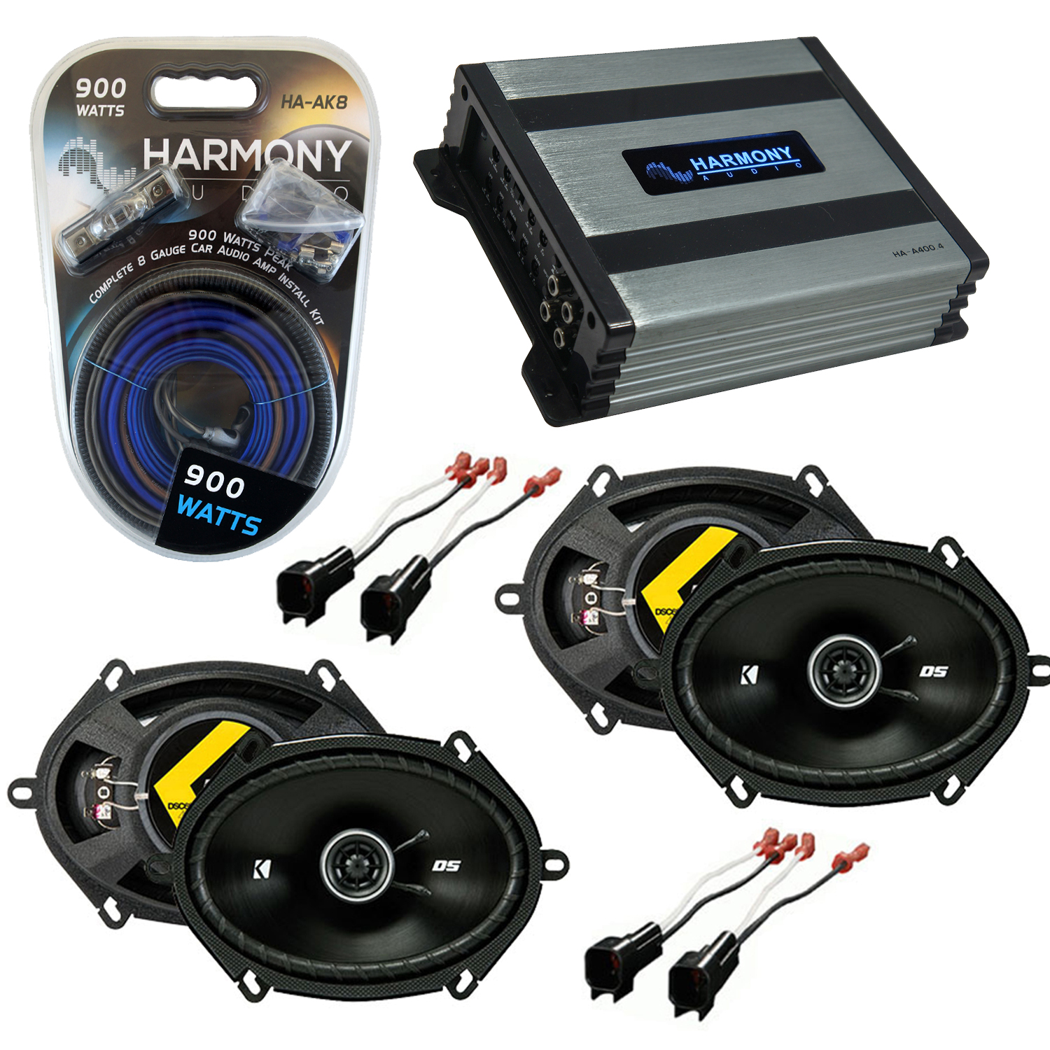 kicker speaker and amp combo