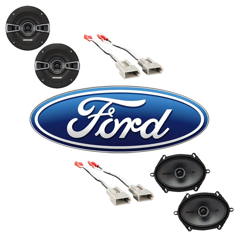 Ford Taurus 1990-1995 Factory Speaker Replacement Kicker KSC5 KSC68