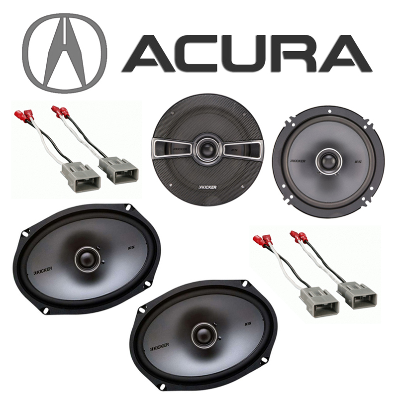 Fits Acura Legend 1990-1996 Factory Speaker Upgrade Kicker KSC65 KSC69 Package - Photo 1 sur 1