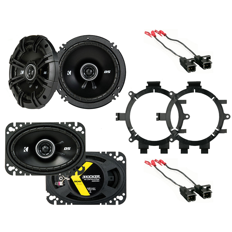 Fits GMC Sierra 1995-1998 Factory Speaker Replacement Kicker DCS5