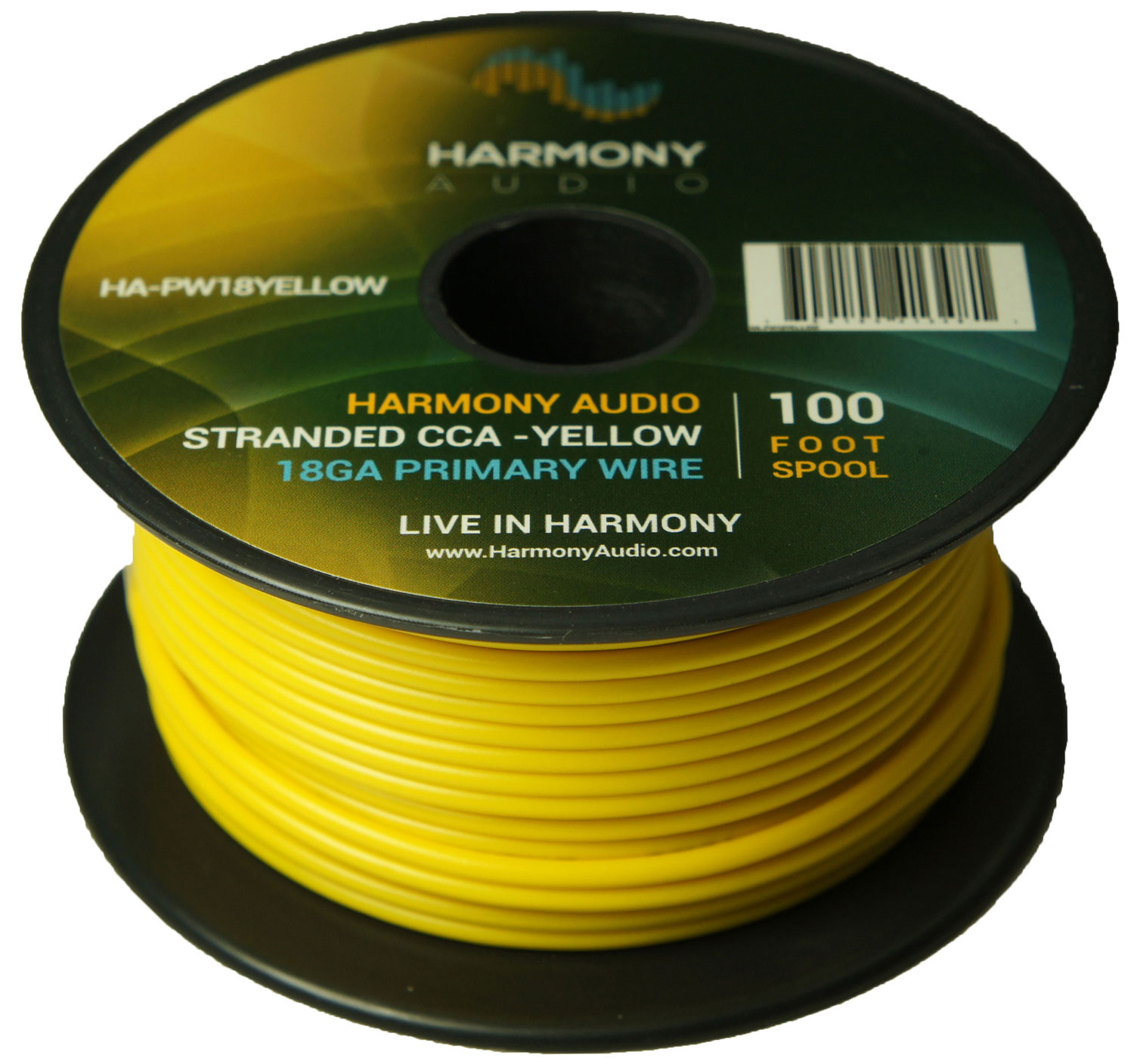 Harmony Car Primary 18 Gauge Power or Ground Wire 5000 Feet 50 Rolls