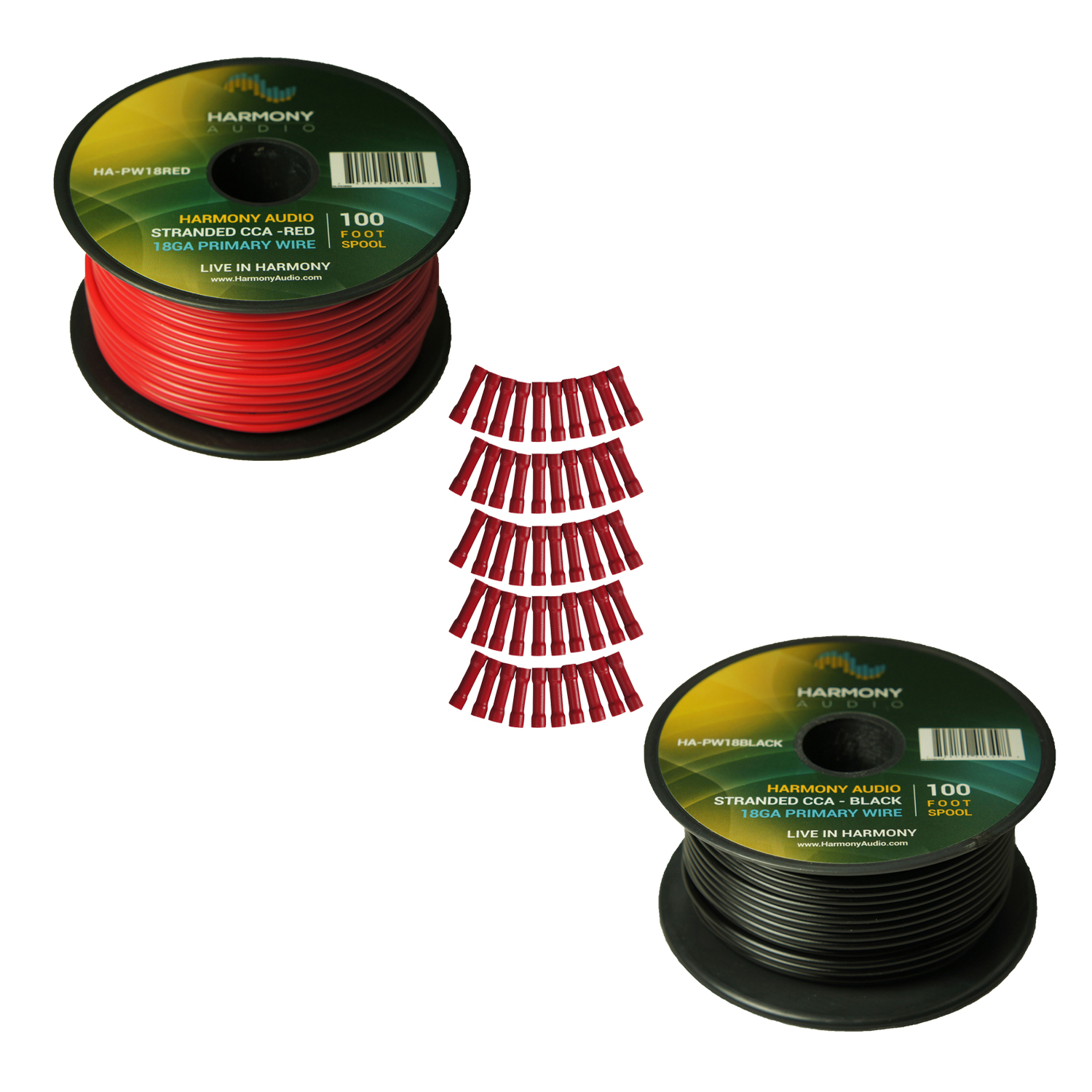 thumbnail interactive-video image 1 of 18 Gauge Green Car Audio Primary Wire – 100ft Roll For Power, Ground, Remote 1 of 5