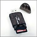 American DJ SD-USB High Performance Quality SD/USB Memory Card Reader Accessory