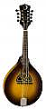 Luna Folk Trinity A-Style Mandolin Acoustic Guitar w/ Solid Spruce Top - Natural Matte Finish (BGM TRI A)