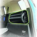 Bazooka TMS8A-HP-FJ Toyota FJ Cruiser 100 Watt Bass Tube