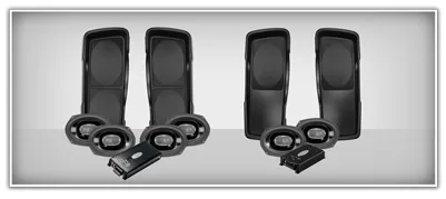 Cycle Sounds Saddlebag Speakers