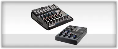 Alesis Tabletop Mixers Equalizers and Compressors