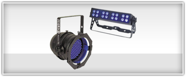 American DJ Blacklights LEDs