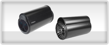 Bazooka 6.5-Inch Amplified Tube Subwoofers