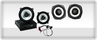 Bazooka Motorcycle Amplifier & Speaker Sound Upgrade Kits