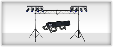 Chauvet Light Bar Tripod Packages