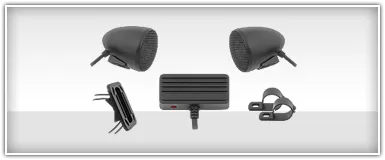 Cycle Sounds ATV-UTV Amplified Speaker Kits