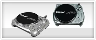 Gemini DJ Belt Drive Turntables