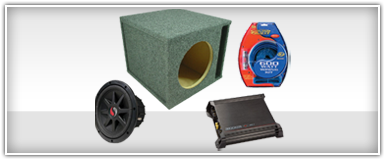 Kicker Single 8 Inch Amplified Enclosures