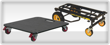 Odyssey Dolly Plates & Casters