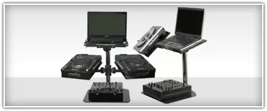 Odyssey CD/MP3 Player & Mixer Stands