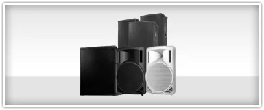 Pro Audio Passive PA Speakers