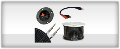 Pro Audio Speaker Wires & Connectors