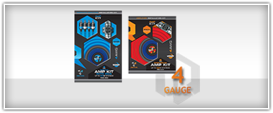Raptor 4 Gauge Amp Installation Kits